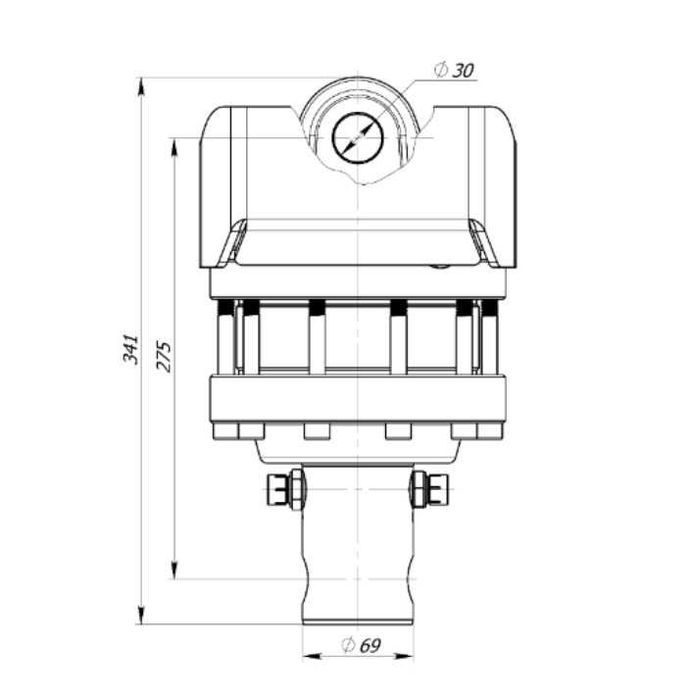 Rotator hydrauliczny / 5.5T / rotator / obrotnica /mocny wysoka osłona