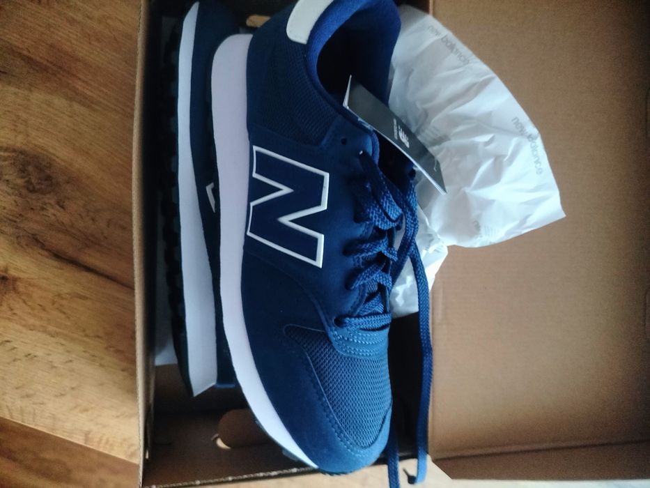 BUTY męskie NEW BALANCE 500 GM500EN2 granatowe  42.5