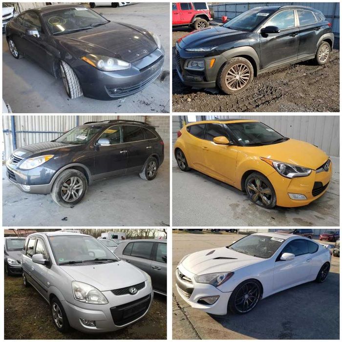 Запчасти Hyundai i10/20/30/40 IX35 Coupe Matrix Genesis Getz полуось