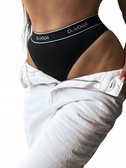 O la Voga stringi 3-pack wysoki stan L 38/40 new %%%