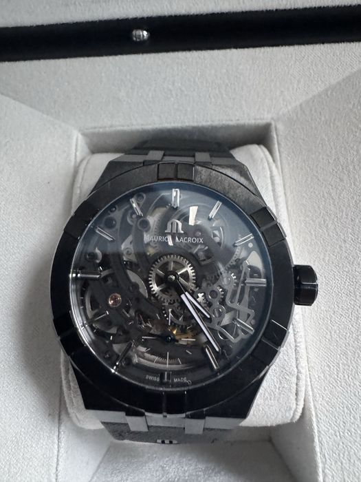 maurice lacroix aikon skeleton edicao limitada