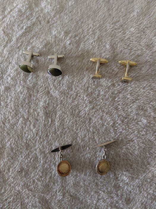 Conjunto de 6 botões de punho