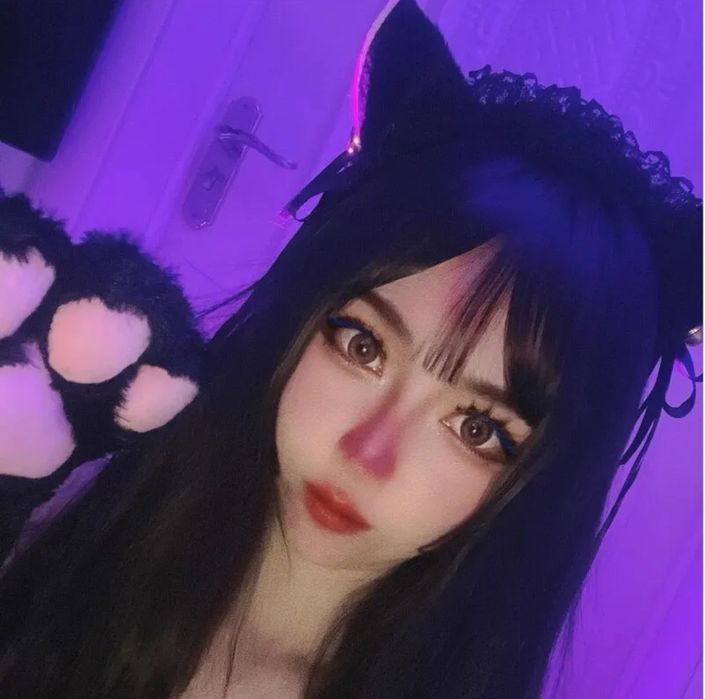 Набор обруч кошачьи ушки перчатки лапы лапки кошки квадробики