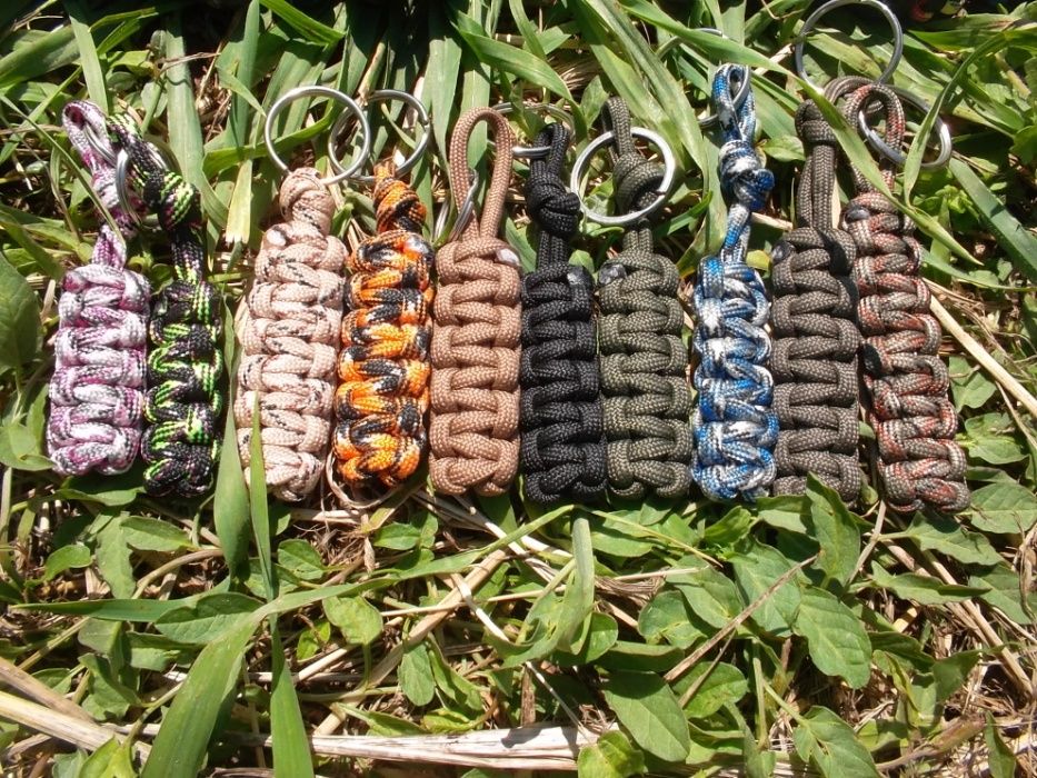 Porta-chaves em Paracord