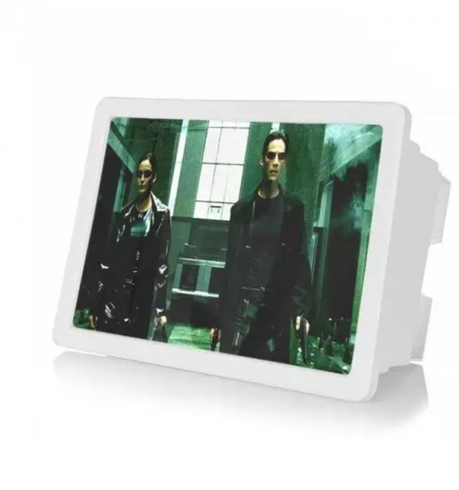 ЗD увеличительное стекло экрана мобильного подставка для телефона 3д