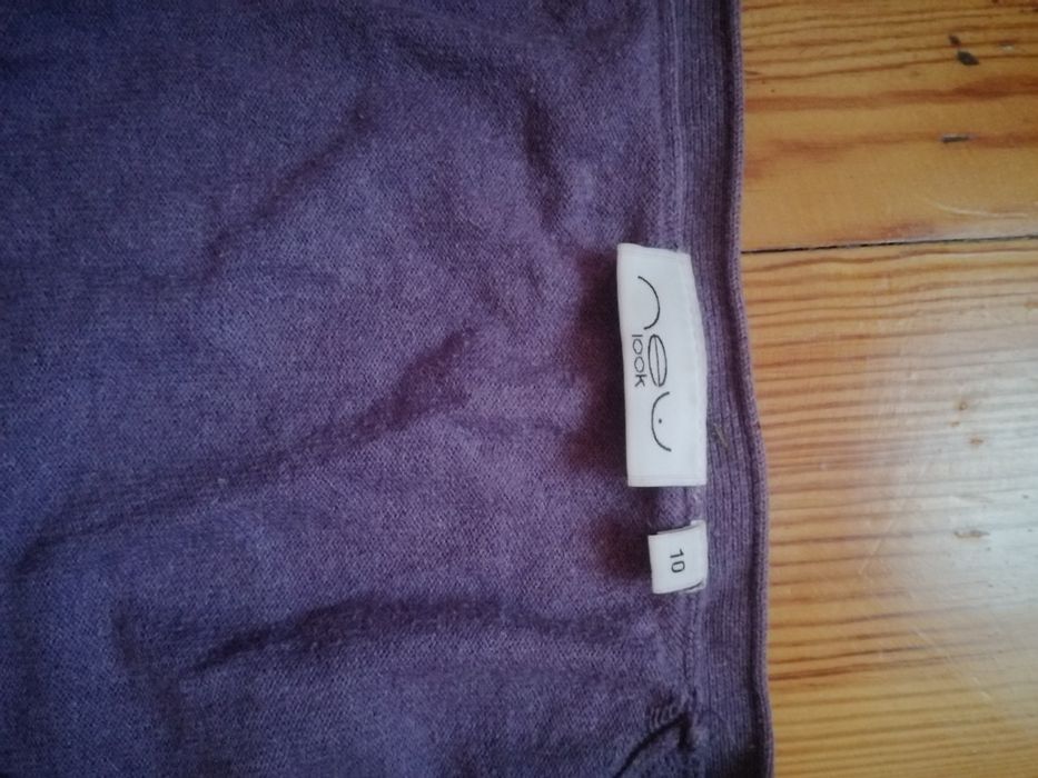 Sweter długi rozpinany na guziki New Look 38 M