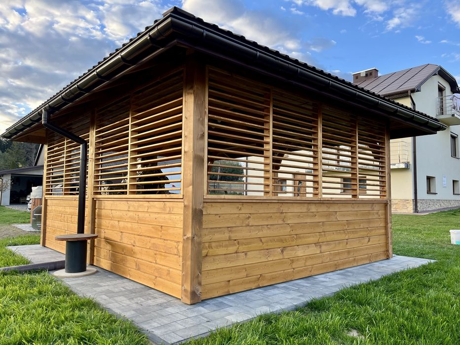 Rolety, żaluzje tarasowe, drewniane, regulowane, ruchome PORDUCENT
