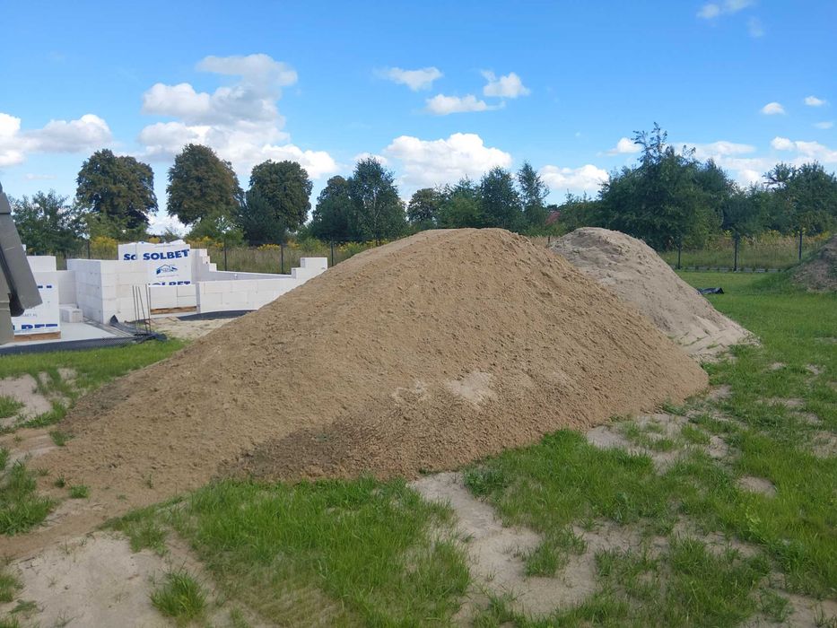 Piasek Zasypowy Pospółka Ziemia Czarnoziem Tłuczeń Gruz Frez Asfaltowy Żwir Kliniec