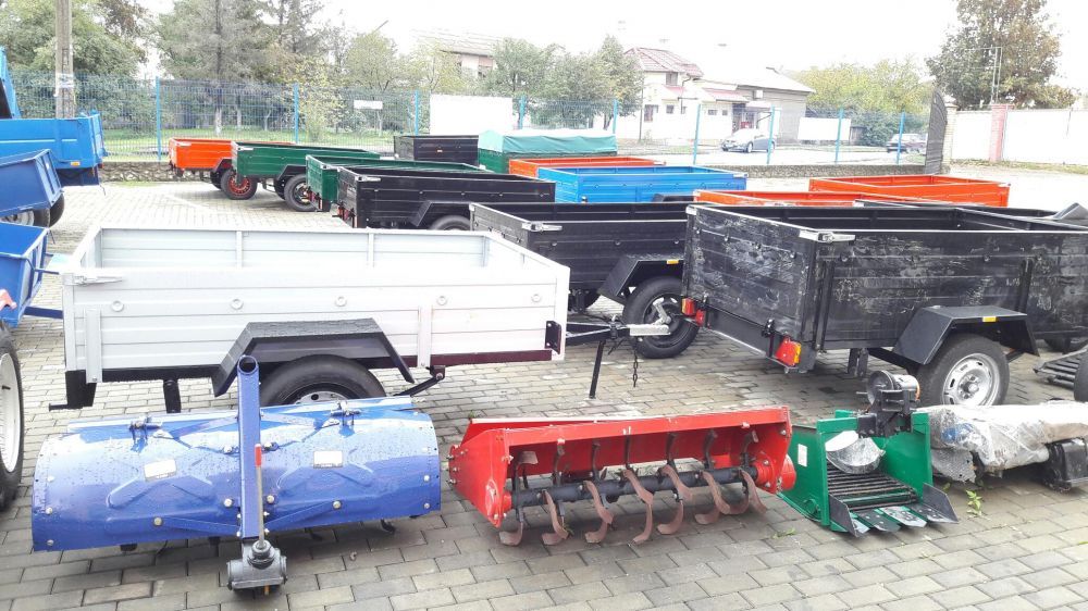 Причіп АМС 500 підсилений з колесами. Акція