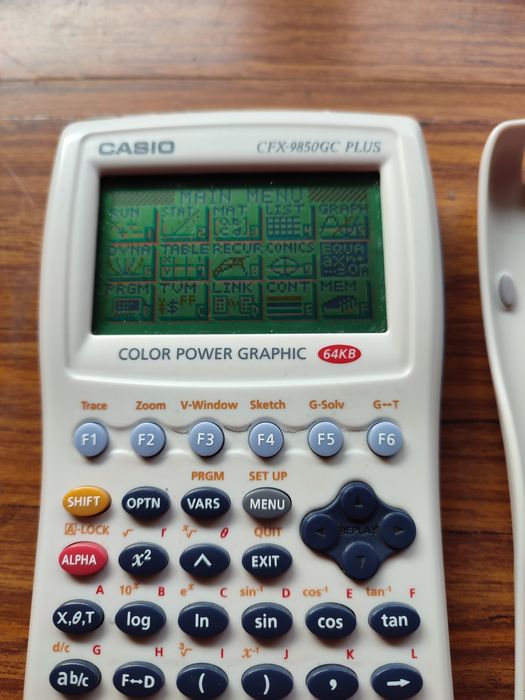Calculadora Gráfica Casio CFX-9850GC PLUS