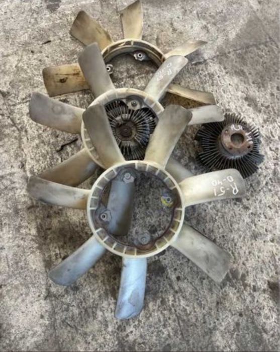 Крильчатка вентилятора радіатора Nissan Navara D40 Pathfinder R51