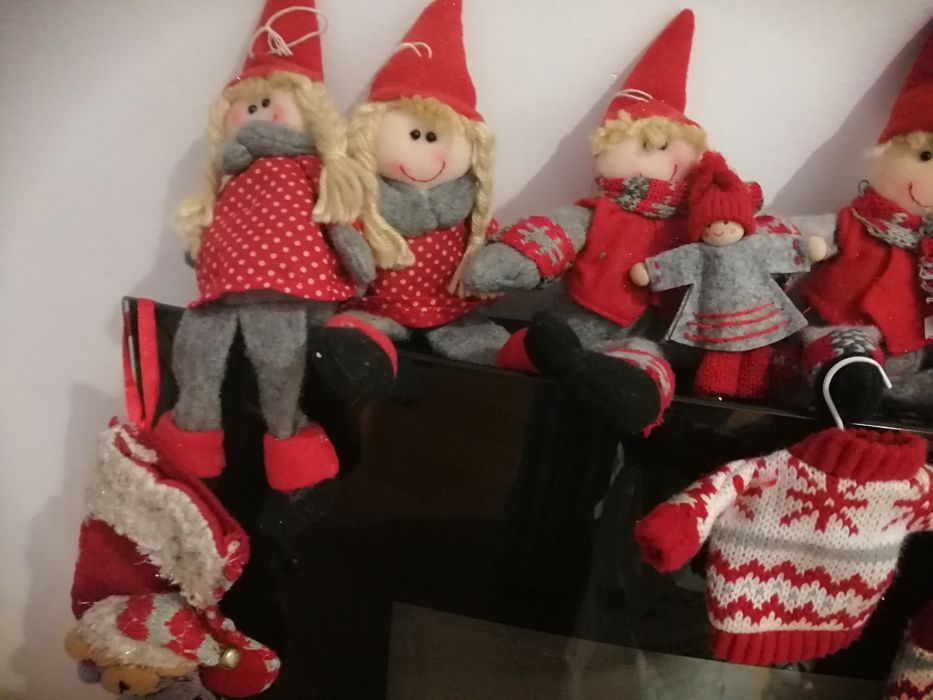 Bonecos para árvore de natal novos