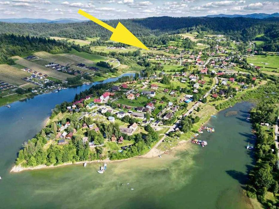 Bieszczady Jezioro Solińskie Zawóz blisko wody - 923m/2