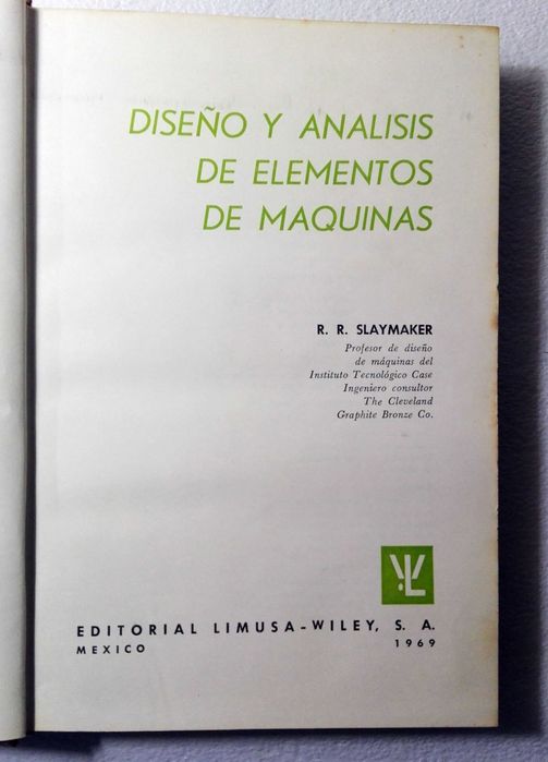 Livro Diseño y Análisis de Elementos de Máquinas