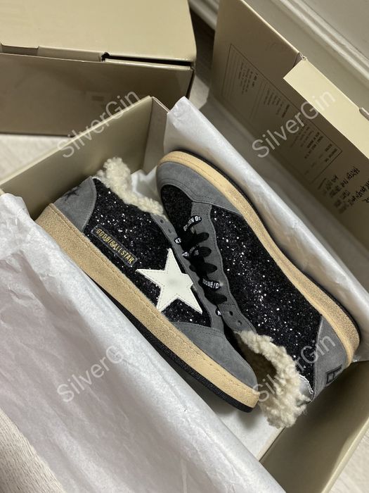 Кеди Golden Goose з хутром Кеды Голден Гус