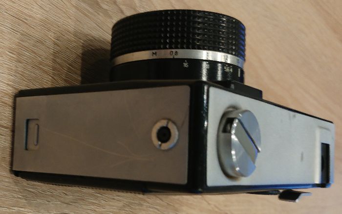 Aparat fotograficzny WILJA ABTO ZSRR z pokrowcem