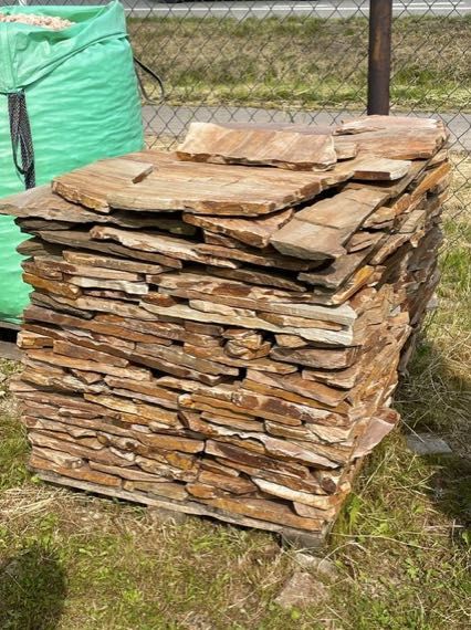 Łupek DREWNO Płyty Ogrodowe Akwarium Dzikówka Ścieżka