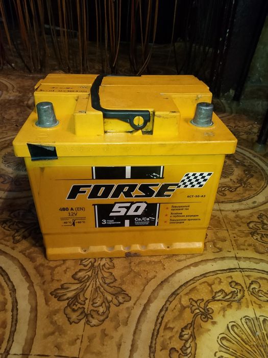 Автомобильный аккумулятор FORSE 50Ah