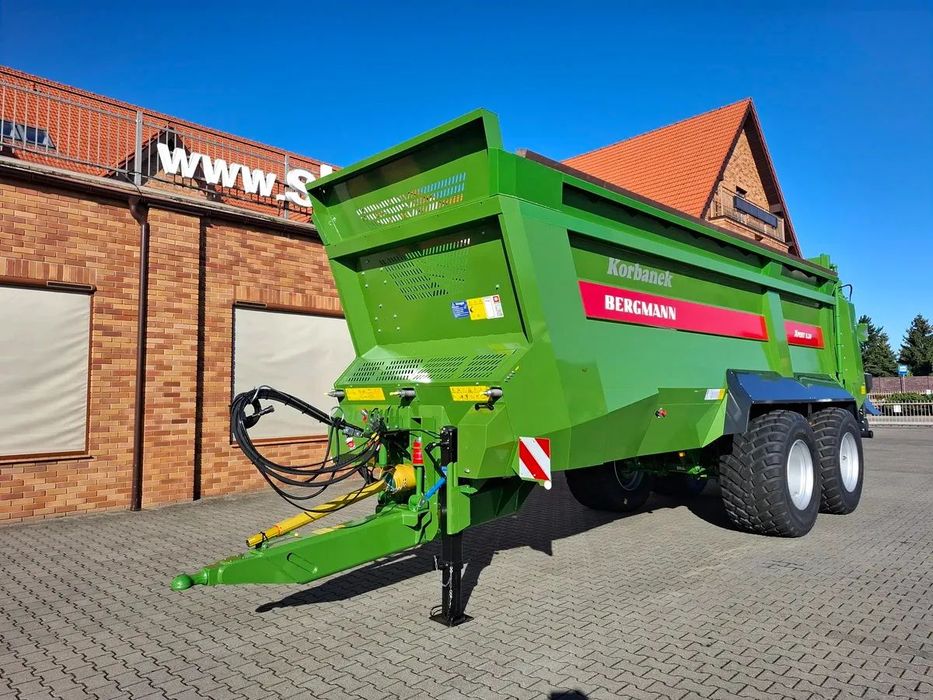 Bergmann XPERT 5.24 SERIA TSW rozrzutnik uniwersalny do wapna i do obornika  Rozrzutnik uniwersalny precyzyjny do wielu materiałów BERGMANN