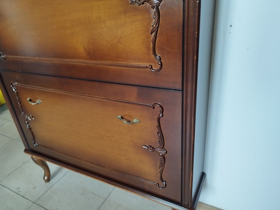 szafka na buty wąska Antyk Vintage