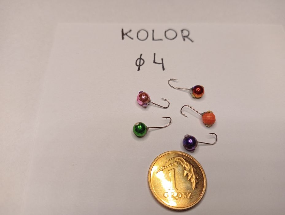 Mormyszki wolframowe zawodnicze