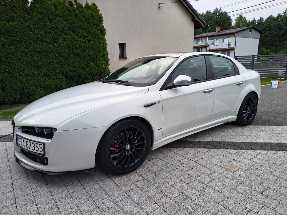 Alfa Romeo 159 TI 2.4 JTDm – limitowana wersja TI | Brązowe skóry | Bogate wyposażenie