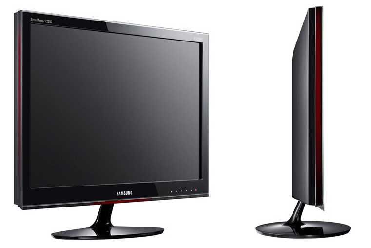 Монітор Samsung P2250 22 " чорний з сенсорними кнопками, РОБОЧИЙ