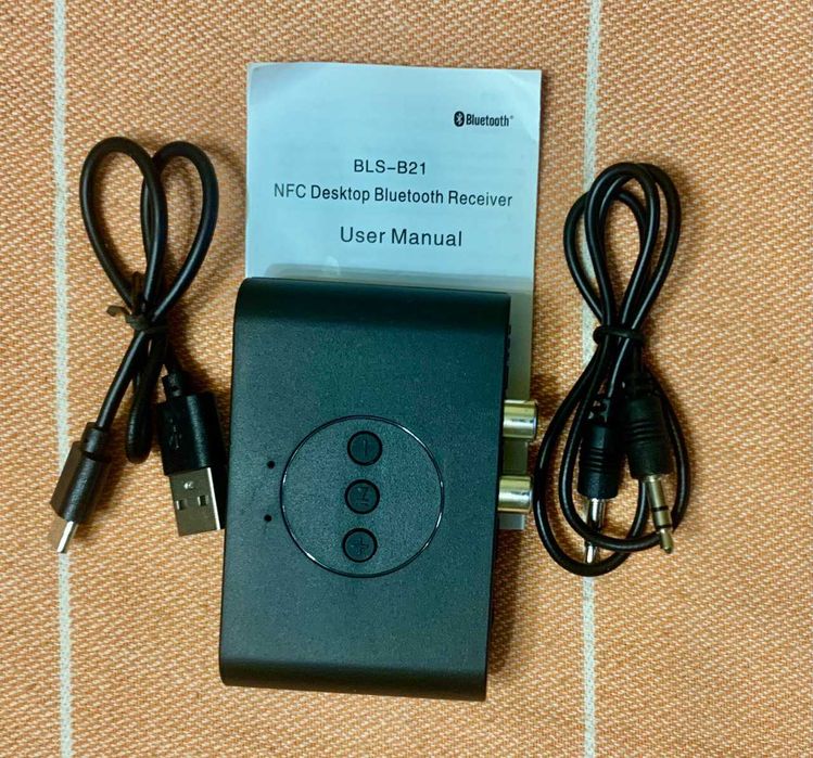 NFC Bluetooth адаптер 5.0 BLS-B21 аудио приемник стерео ресивер