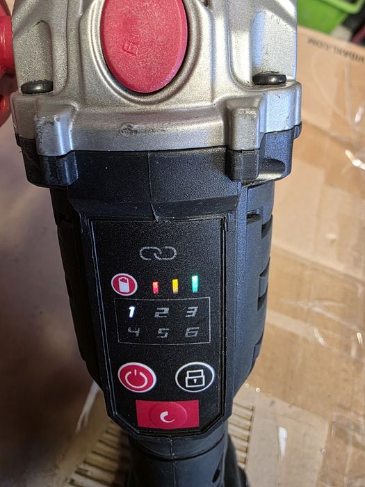 Akum. Szlifierka kątowa Parkside Performance Uszkodzona