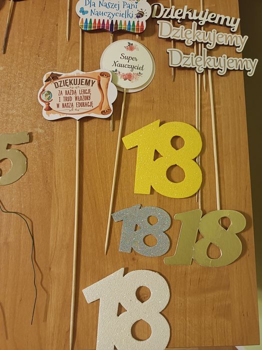 Topery ozdobne różne