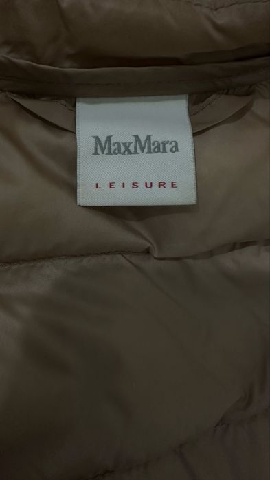 Італійська куртка Max Mara натур.пух