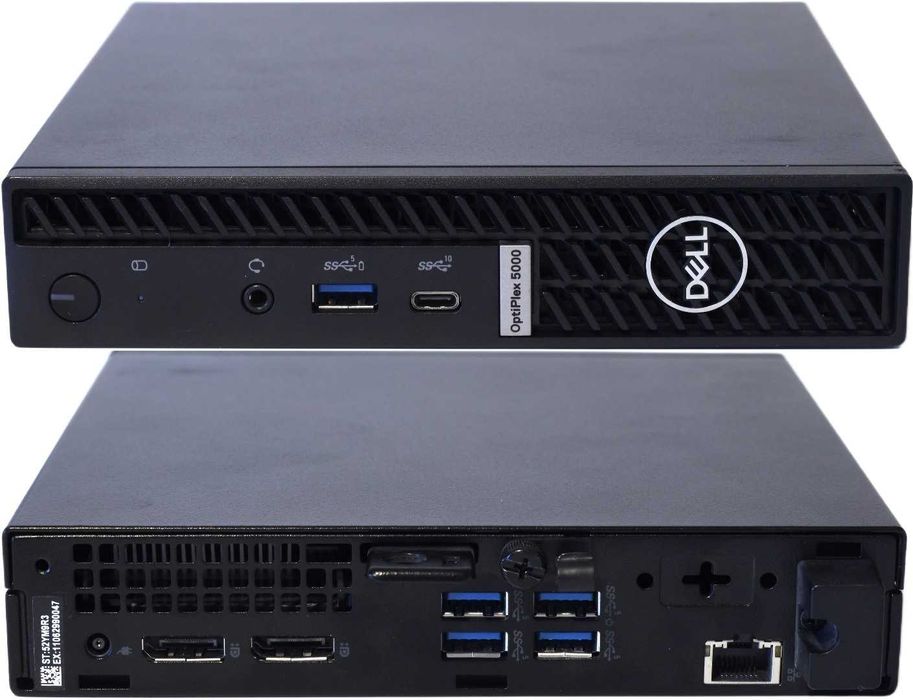 Неттоп Dell OptiPlex 5000 micro (i5-12500T/8GB DDR4/m.2/Wi-Fi/WIN)