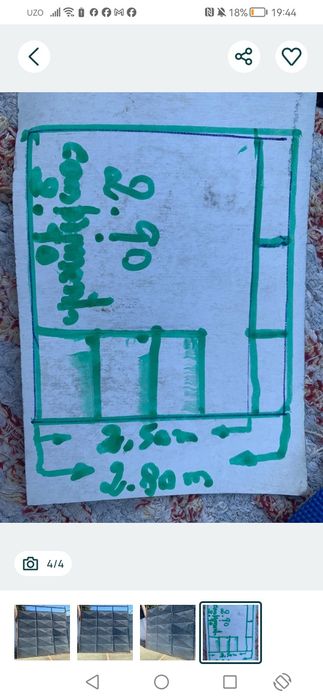 Porta Grande de cor preta..