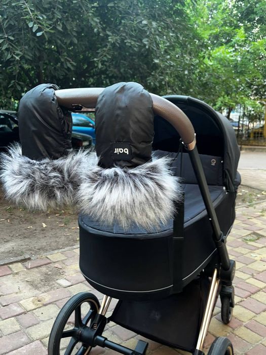 Коляска Cybex priam Platinum Rose Gold