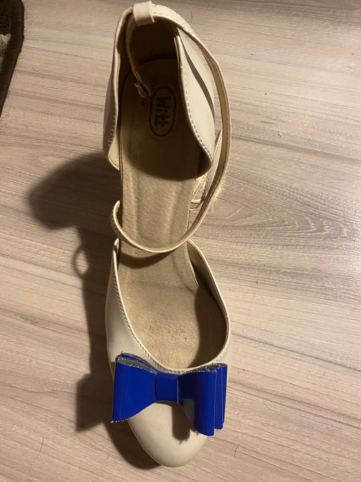 Buty ślubne Witt 40 mój indywidualny projekt skórzane