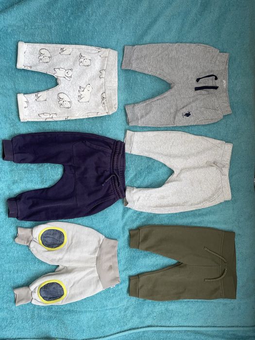 Теплі штани/джогери на флісі від Polo ASSN, M&S, HM, George, Primark