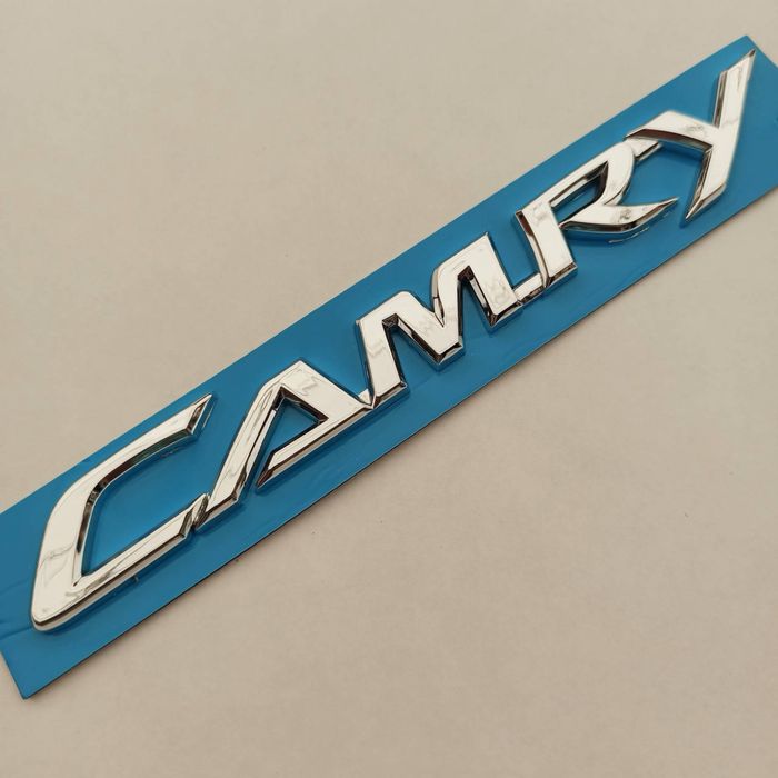 Емблема -напис Camry 170*21,Corolla 170*19мм,Hybrid 152*21мм
