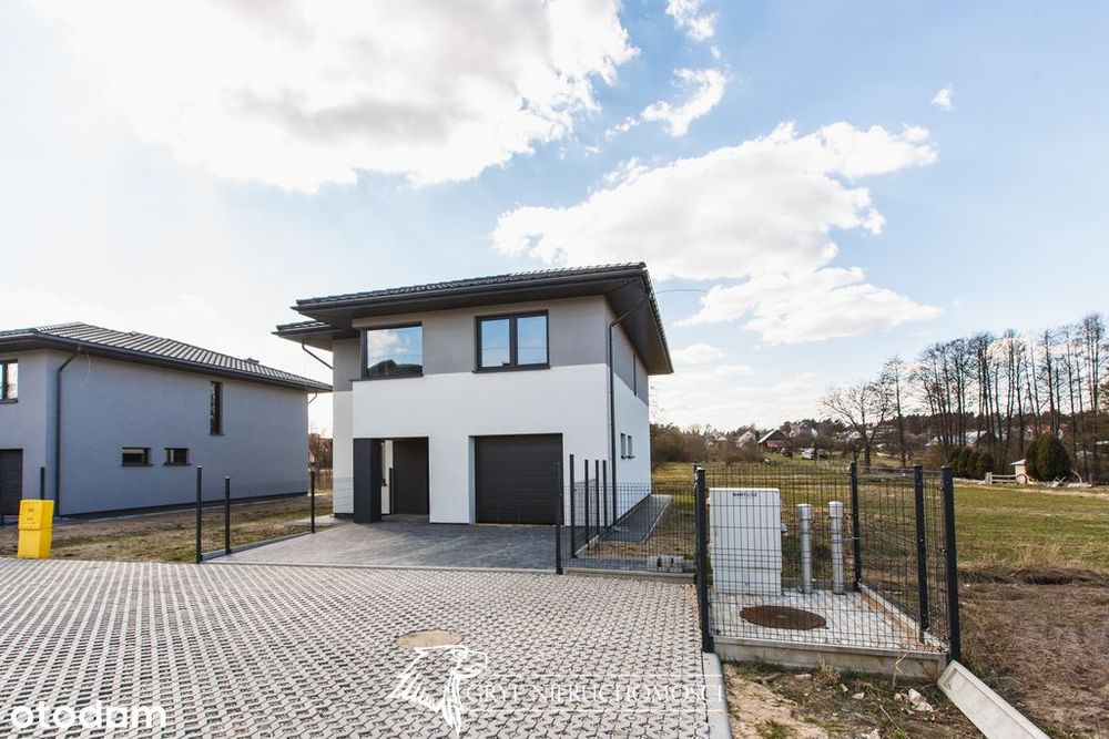 -Dom wolnostojący z garażem sąsiedztwie zieleni -