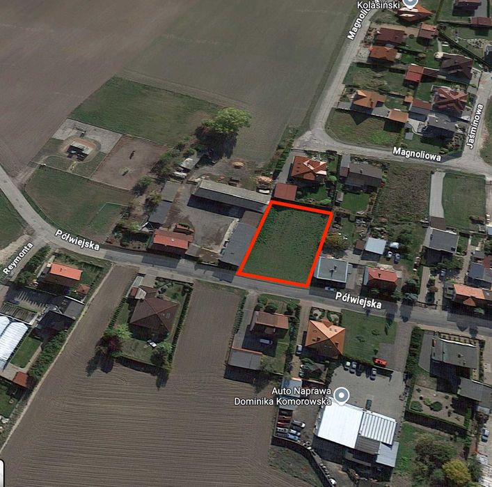 Działka budowlana 1220 m2, Opalenica