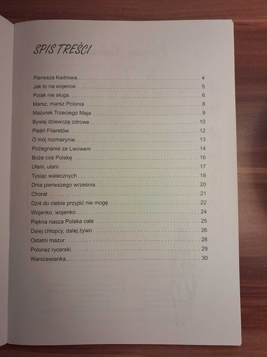 Książka Nuty Łatwe Piosenki Patriotyczne na fortepian.Crescendo Bruce