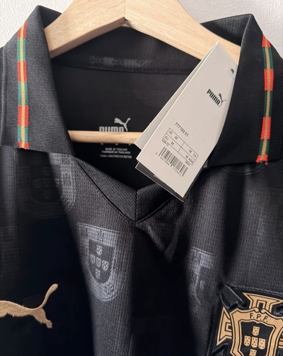 Camisa Portugal Mundial Preta