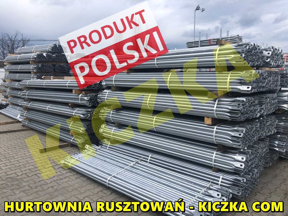 RUSZTOWANIA Typ BAUMANN Plettac Rusztowanie Fasadowe 244m2 - HURTOWNIA
