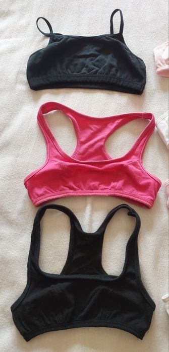 Lote Tops, Soutiens e Boxers Menina, 10A