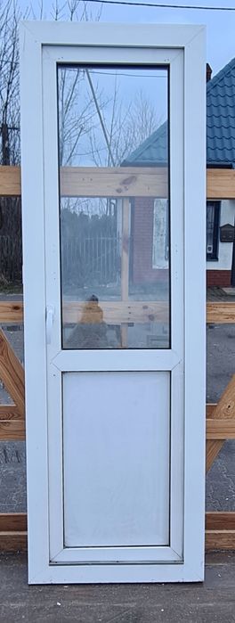OKNA KacprzaK Okno Balkonowe 68X209 Używane PCV Lider Okna OLX