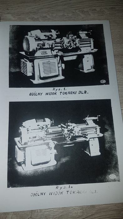 Tokarka WMW DL2 DL3 DTR Instrukcja Obsługi  Polska