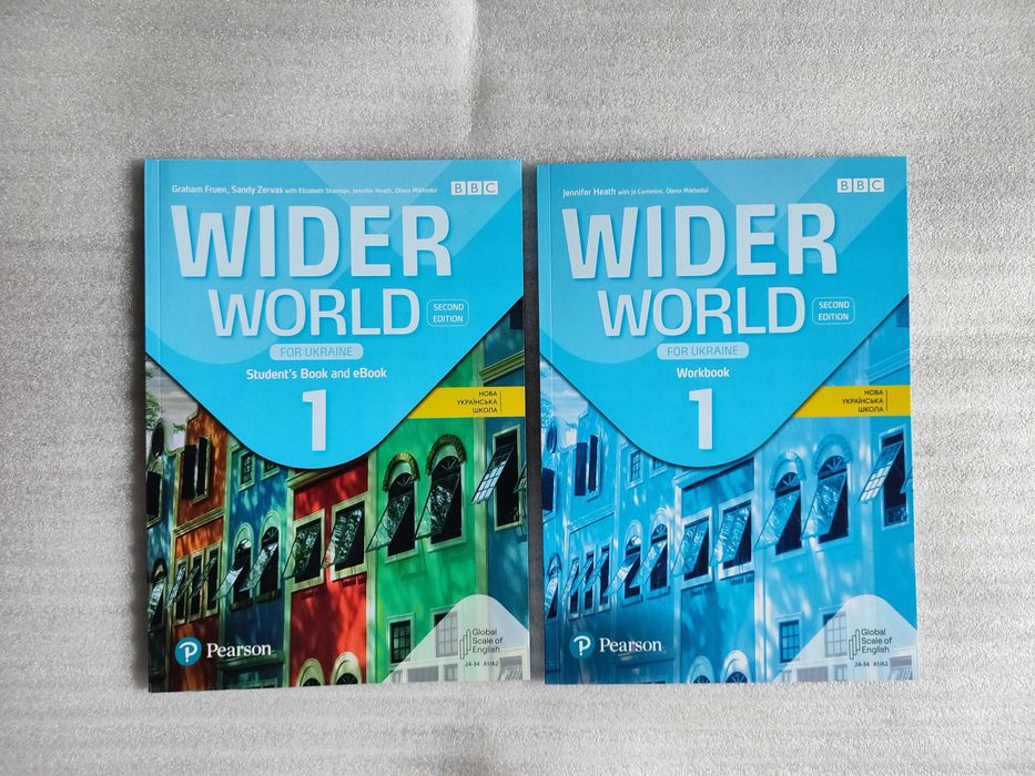 Wider World 1 2 3 4 ОРИГІНАЛ! students book, workbook
