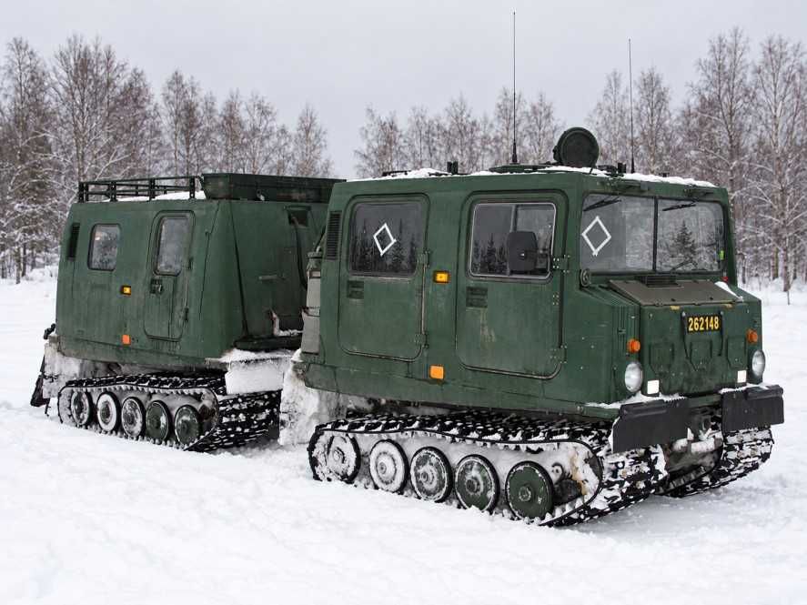 Гусениці для всюдиходів Hägglunds BV206 і BvS10