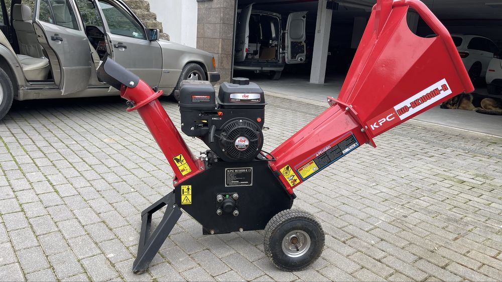 Triturador de sobrantes florestais