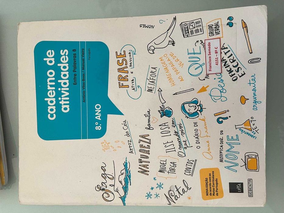Cadernos de Actividade_8º ano_Várias disciplinas