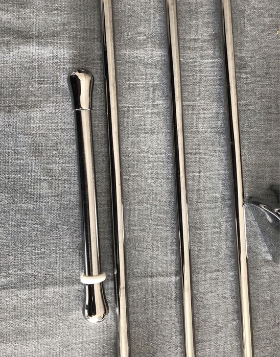 4 bocas para fogao novas e dois modelos  cabides novos